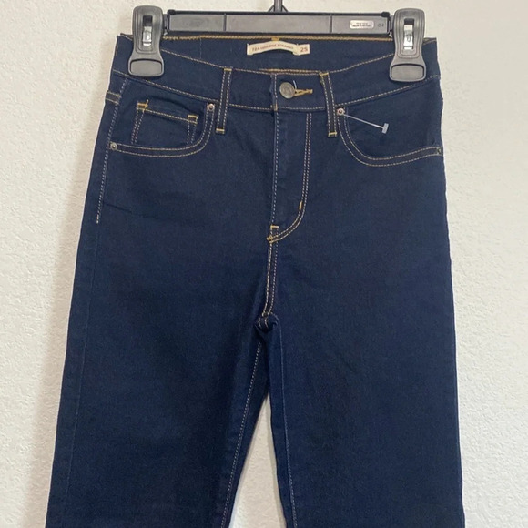 Levi's NWOT 724 High Rise Straight Leg Jeans Size 25 - Picture 4 of 15